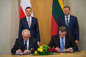 Premier Mateusz Morawiecki w Wilnie: Litwa jest strategicznym partnerem Polski