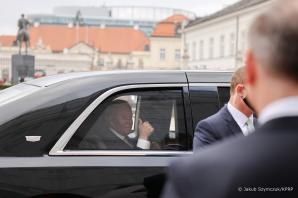 [VIDEO] Spotkanie Prezydentów Polski i USA