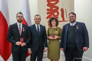 [VIDEO] Uhonorowanie osób zaangażowanych w pomoc ludności w czasie wojny w Ukrainie