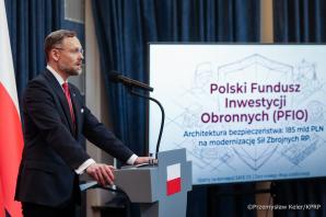 [VIDEO] Prezydencki projekt ustawy o Polskim Funduszu Inwestycji Obronnych