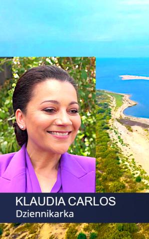 [VIDEO] Klaudia Carlos: Nigdzie nie ma takiego piasku złocistego jak nad Bałtykiem. Mam tam swoje ulubione miejsca, ale lubię też poszukiwać nowych