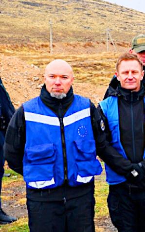 [VIDEO] Spotkanie Prezydenta RP z polskim personelem Misji Unii Europejskiej w Armenii, na trójstyku granic: Armenii, Azerbejdżanu i Turcji