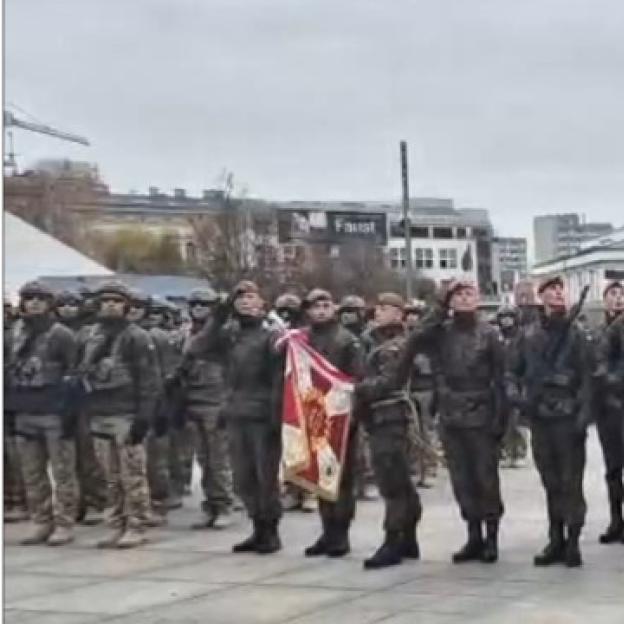 [VIDEO] Żołnierze Kompanii Reprezentacyjnej WOT na Centralnych Uroczystościach Narodowego Święta Niepodległości