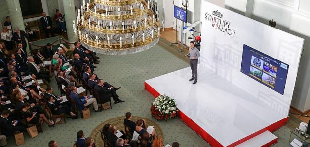 10 najlepszych startupów zaprezentuje się w Pałacu Prezydenckim
