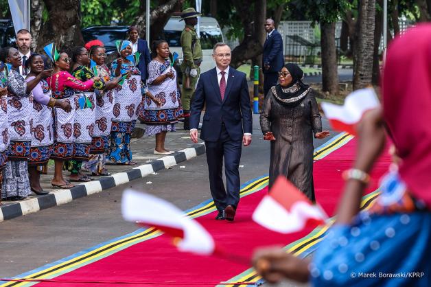 [VIDEO] Dar es Salaam. Spotkanie Prezydentów Polski i Tanzanii