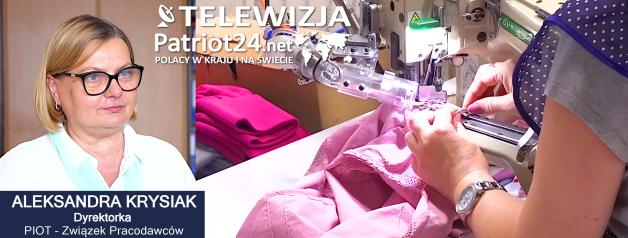 [VIDEO] W ciągu roku w Polsce ubyło 500 przedsiębiorstw odzieżowo-tekstylnych. Problemem są spadki zamówień z Europy Zachodniej i wzrost kosztów